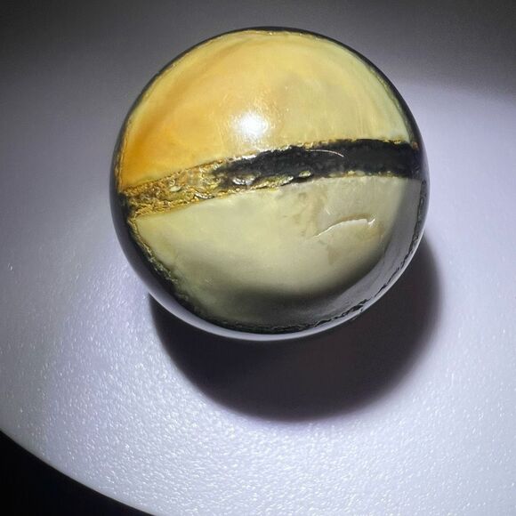 Volcano Agate Sphere UV Reactive (#4) - Picture 13 of 16